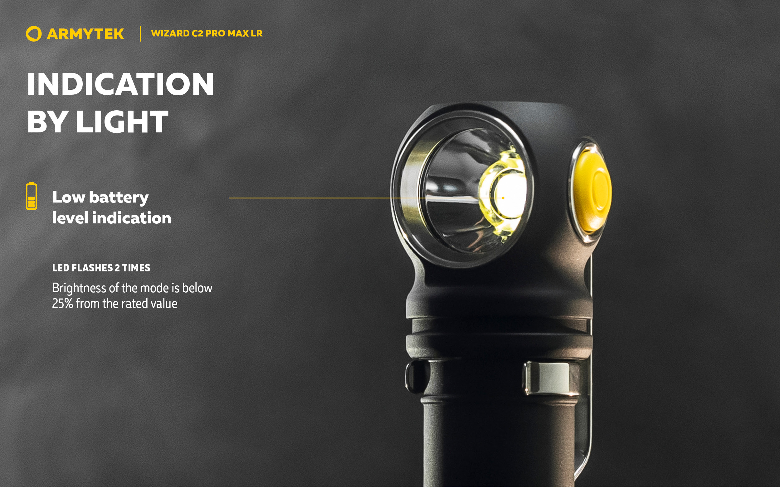 Armytek Wizard C2 Pro Max LR PCB Warm — LED Headlamp | Armytek.com